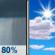 Sunday: Rain showers before 7am. Mostly sunny, with a high near 72. Chance of precipitation is 80%. Sunday: Rain Showers then Mostly Sunny