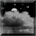Partly cloudy