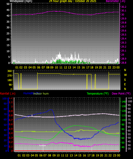 24 Hour Graph for Day 20