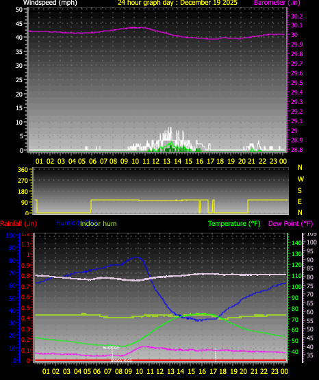 24 Hour Graph for Day 19