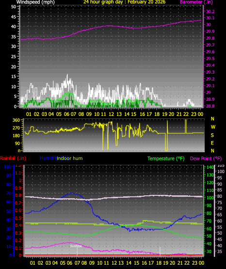 24 Hour Graph for Day 20